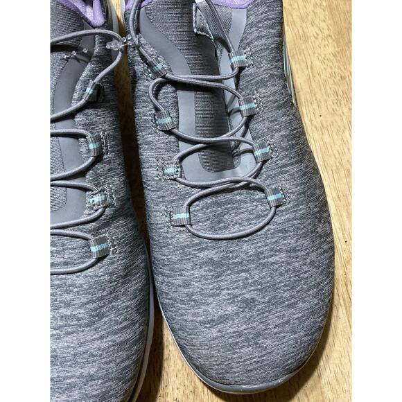 Womens SIZE 8 Skechers Hands-free Slip-Ins Sneakers Shoes Gray Dazzling Haze - Picture 4 of 9